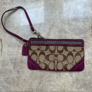 Coach Wristlet